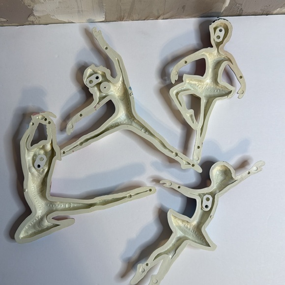 Homco Burwood Product Co. Vintage 1991 Ballerinas (set of 4) - Picture 3 of 6